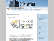 Tablet Screenshot of nfist.pt