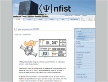 Tablet Screenshot of forum.nfist.pt
